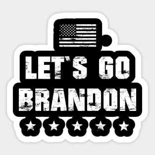 LET`S GO BRANDON Sticker